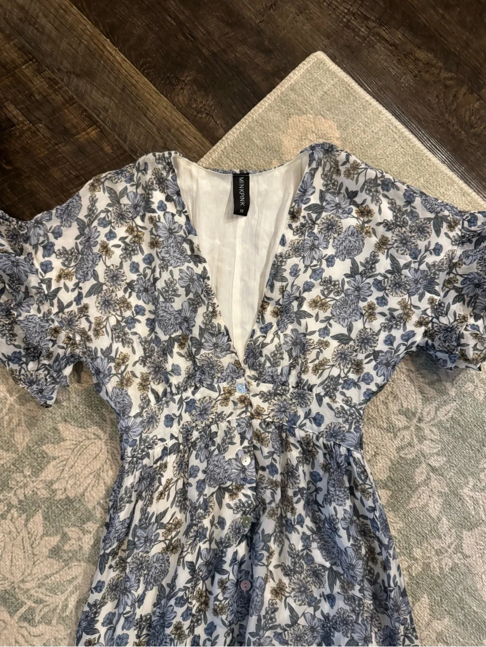NWOT - MINKPINK - Darcy Maxi Dress in Multi - Picture 15 of 15